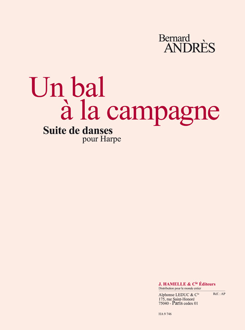 Un bal à la campagne, suite de danses, pour harpe