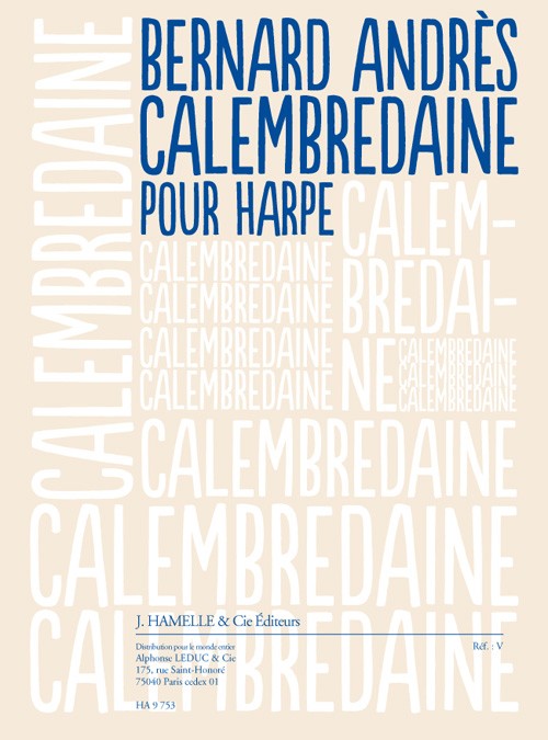 Calembredaine, pour harpe