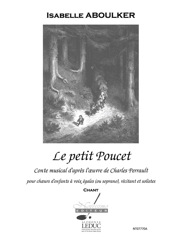 Petit poucet, conte musical, chant