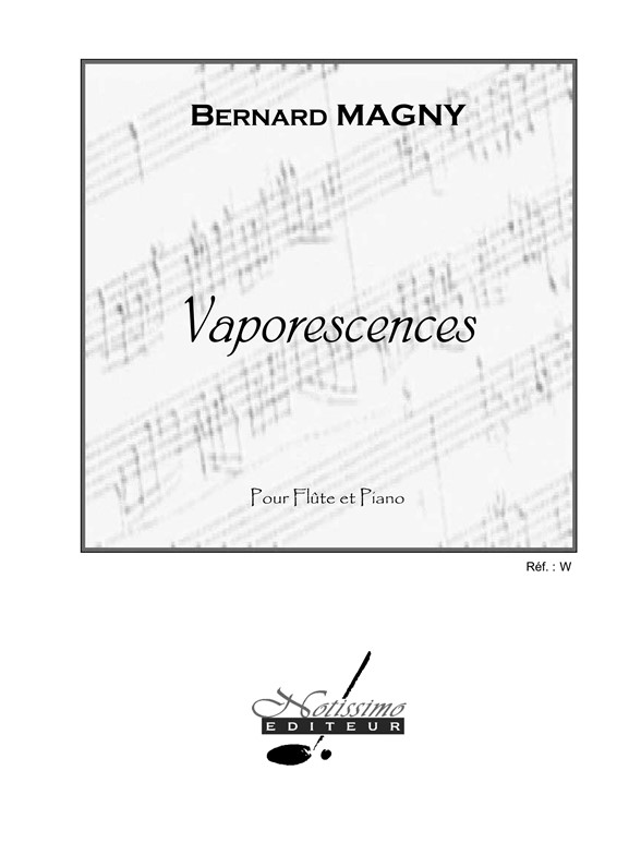 Vaporescences, flûte et piano