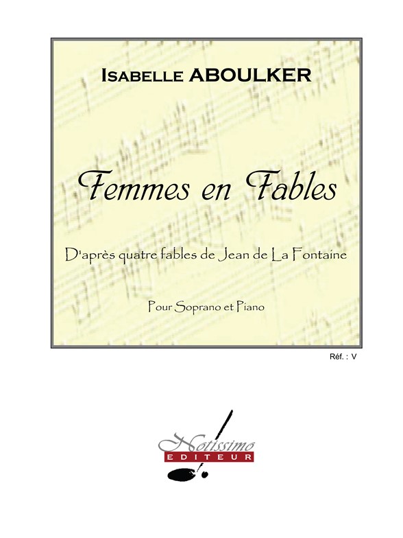 Femmes en fables, chant et piano