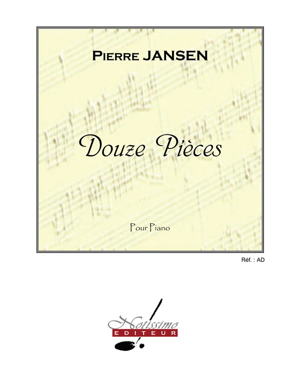 12 Pièces, piano. 9790560383439