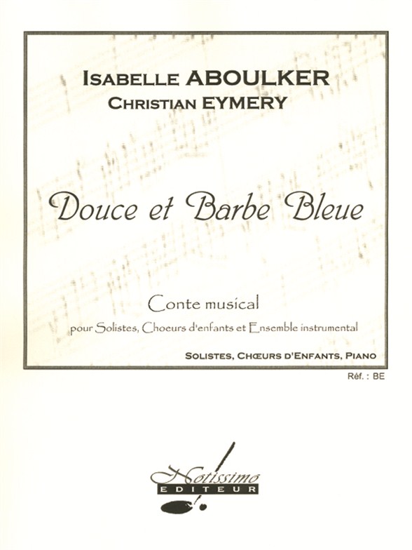 Douce et Barbe Bleue, chant et piano