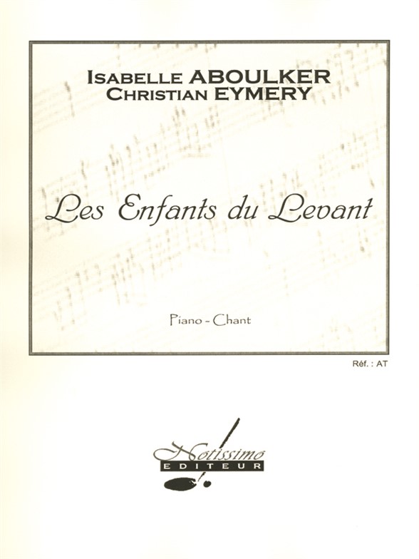 Enfants du Levant, chant et piano