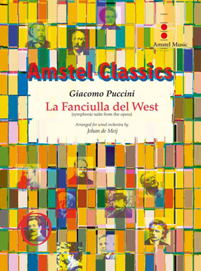 La Fanciulla del West: symphonic suite from the opera, Concert Band/Harmonie, Score