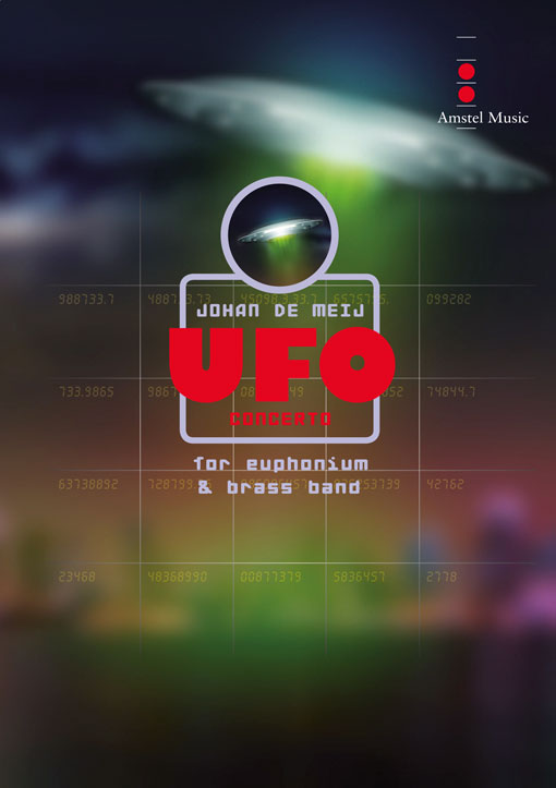 UFO Concerto: for Euphonium & Brass Band. Score