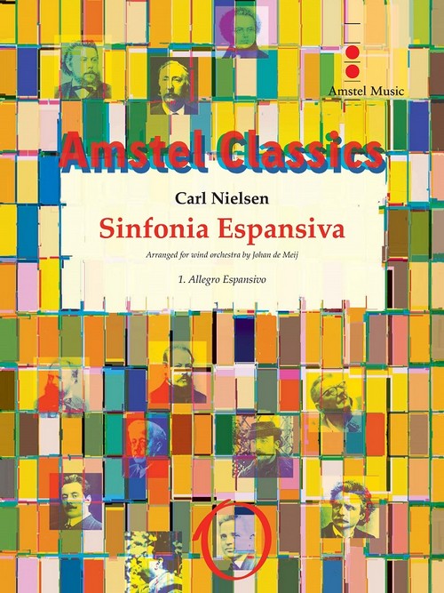 Sinfonia Espansiva, Movement I. Allegro Espansivo, for wind orchestra. 9790035234761