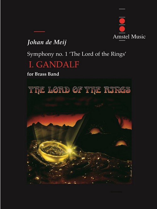Gandalf the Wizard: from Symphony No. 1 - The Lord of the Rings, Brass Band, Score