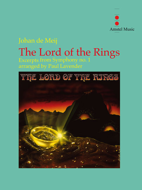 The Lord of the Rings (Excerpts): Excerpts from Symphony no. 1, Concert Band/Harmonie, Score. 9790035035603