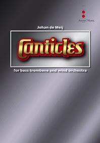 Canticles: for bass trombone and wind orchestra. 9790035035948