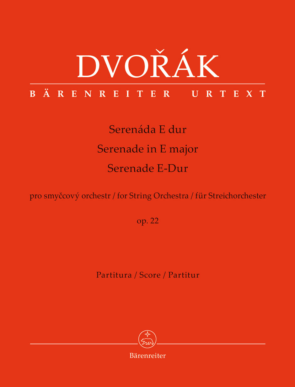 Serenade for String Orchestra E major op. 22, Score. 9790260107472