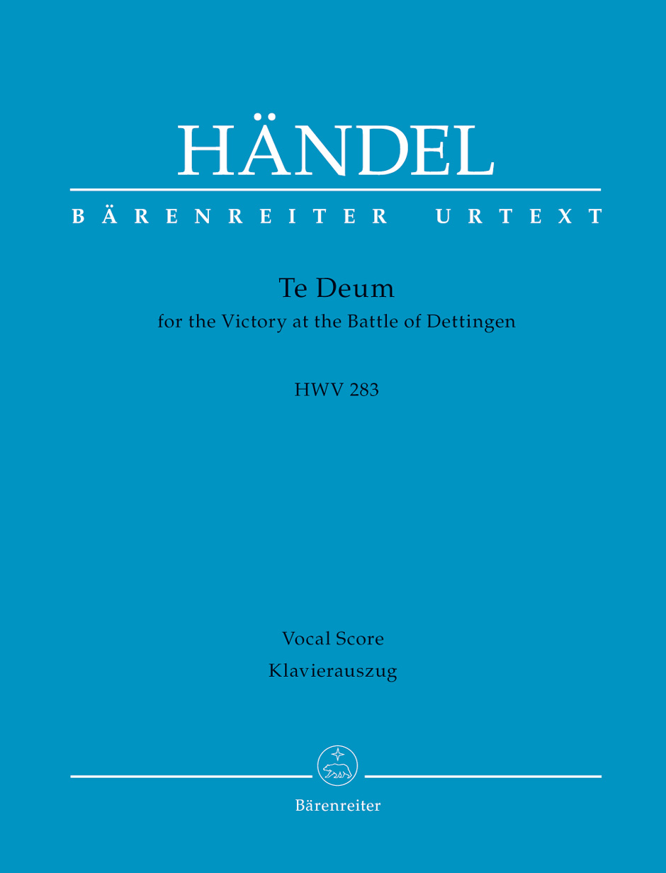 Dettinger Te Deum, HWV 283, Alto solo, Tenor solo, Bass solo, Mixed Choir and Orchestra, Piano Reduction