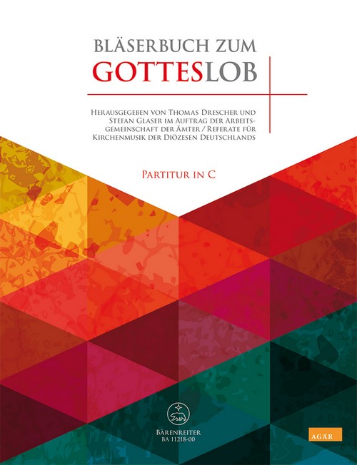 Bläserbuch zum Gotteslob: Spielpartitur in B, Wind Ensemble, Score. 9790006557806