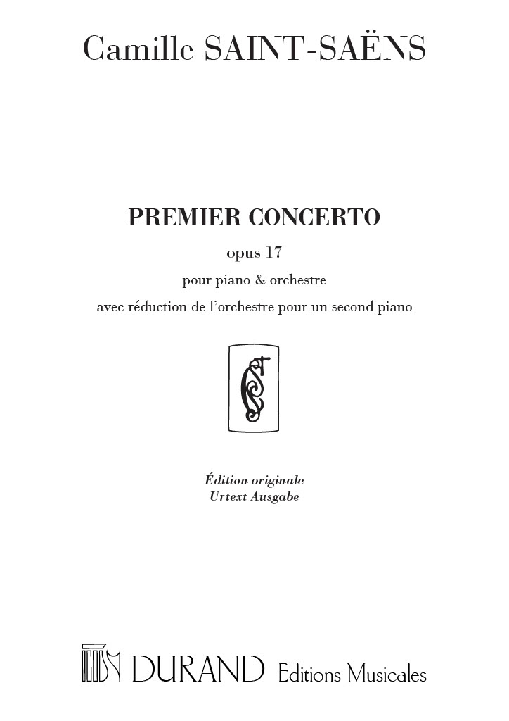 Premier Concerto opus 17, réduction pour piano