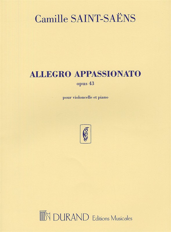 Allegro appassionato opus 43: pour violoncelle & piano. 9790044016457