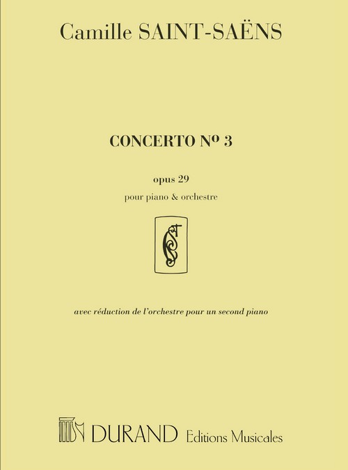 Concerto nº 3 opus 29: avec réduction de l'orchestre pour un second Piano