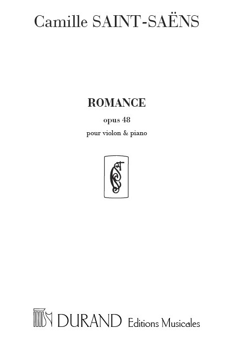 Romance opus 48: pour violon et piano. 9790044016914