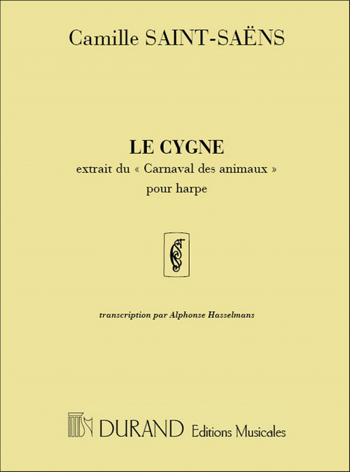 Le Cygne, extrait du Carnaval des animaux, transcription par Alphonse Hasselmans, harpe