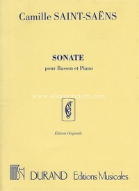 Sonate, basson et piano