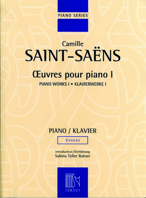 Oeuvres pour piano I, Urtext. 9790044080465