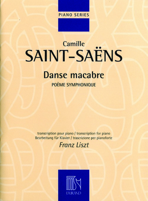 Danse Macabre, poème symphonique: transcription de Franz Liszt, piano. 9790044080687