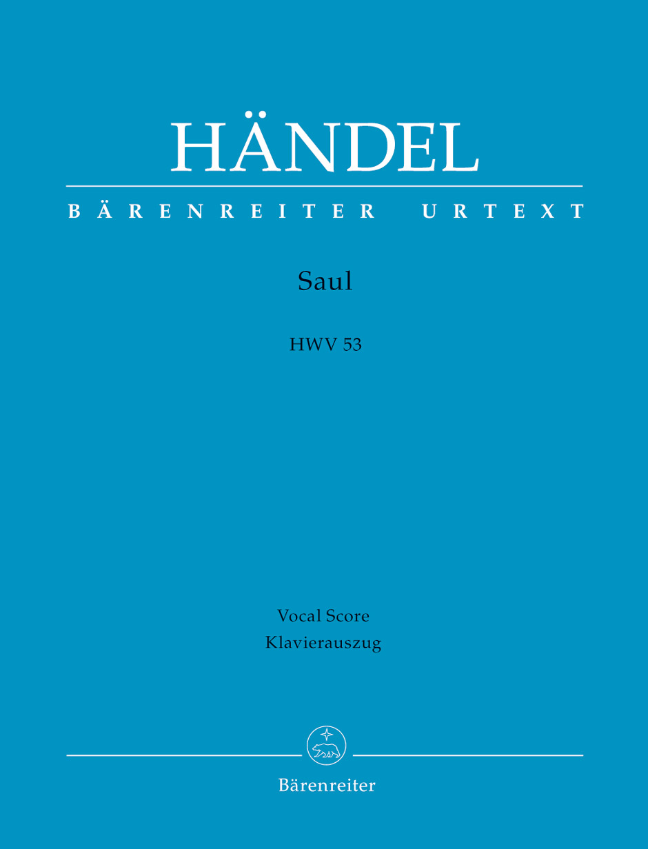 Saul HWV 53, Piano Reduction
