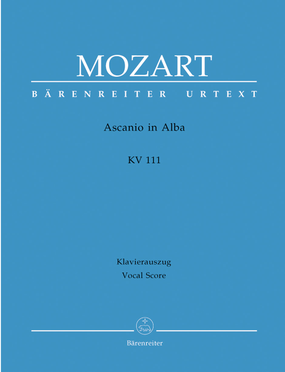 Ascanio In Alba K. 111, Vocal and Piano. 9790006449200