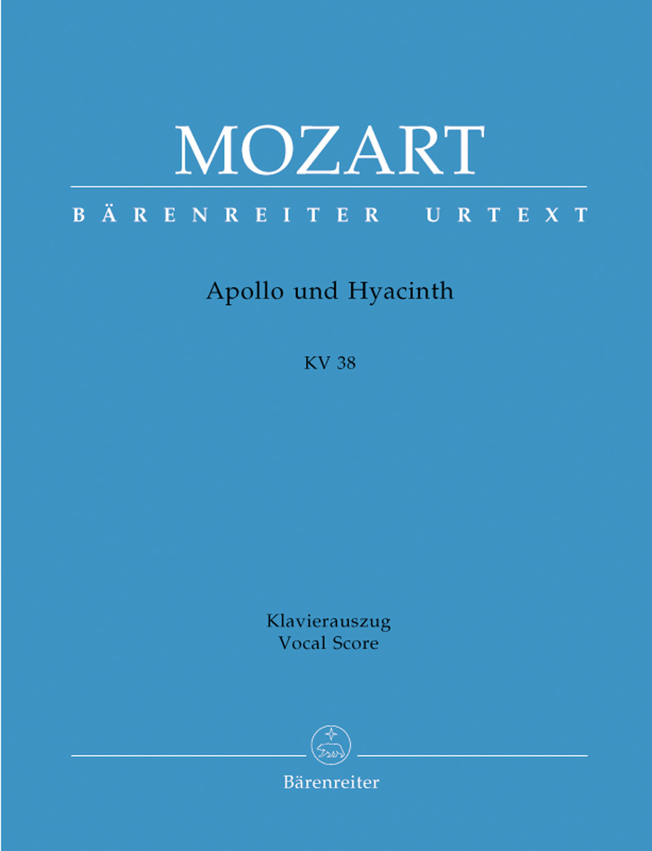 Apollo und Hyacinth: K. 38, per canto e pianoforte. 9790006520046