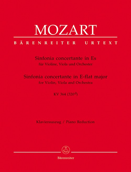 Sinfonia concertante in E-flat major K. 364, Violin and Piano