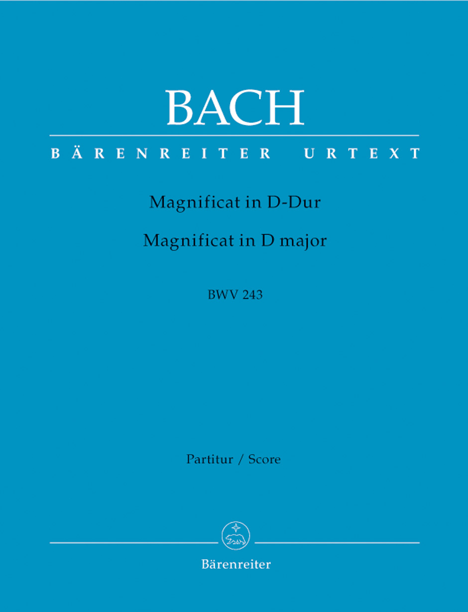 Magnificat In D BWV 243, Mixed Choir and Orchestra, Score. 9790006464203