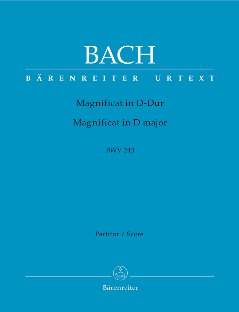 Magnificat In D BWV 243, Mixed Choir and Orchestra, Score