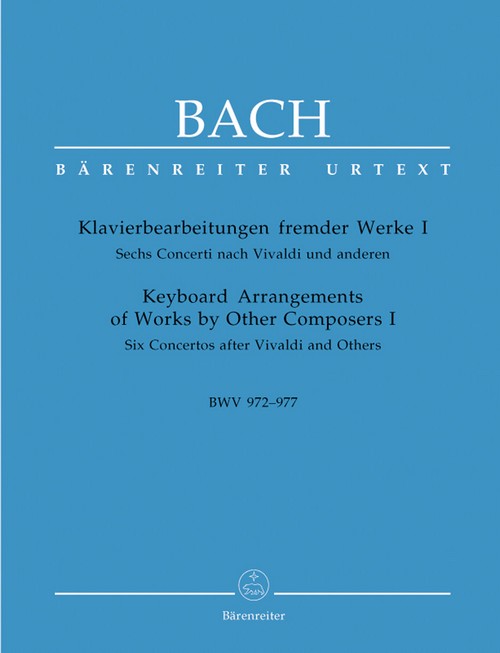 Keyboard Arrangements of Works by Other Composers: Six Concertos after Vivaldi and Others