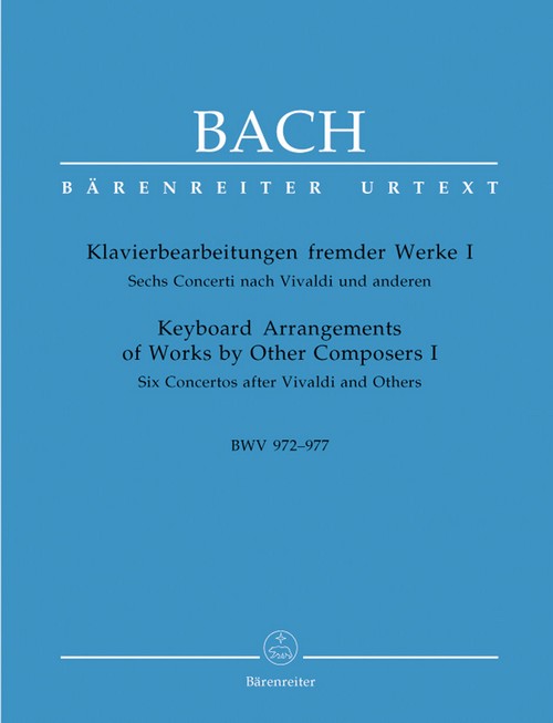 Keyboard Arrangements of Works by Other Composers: Six Concertos after Vivaldi and Others. 9790006505081