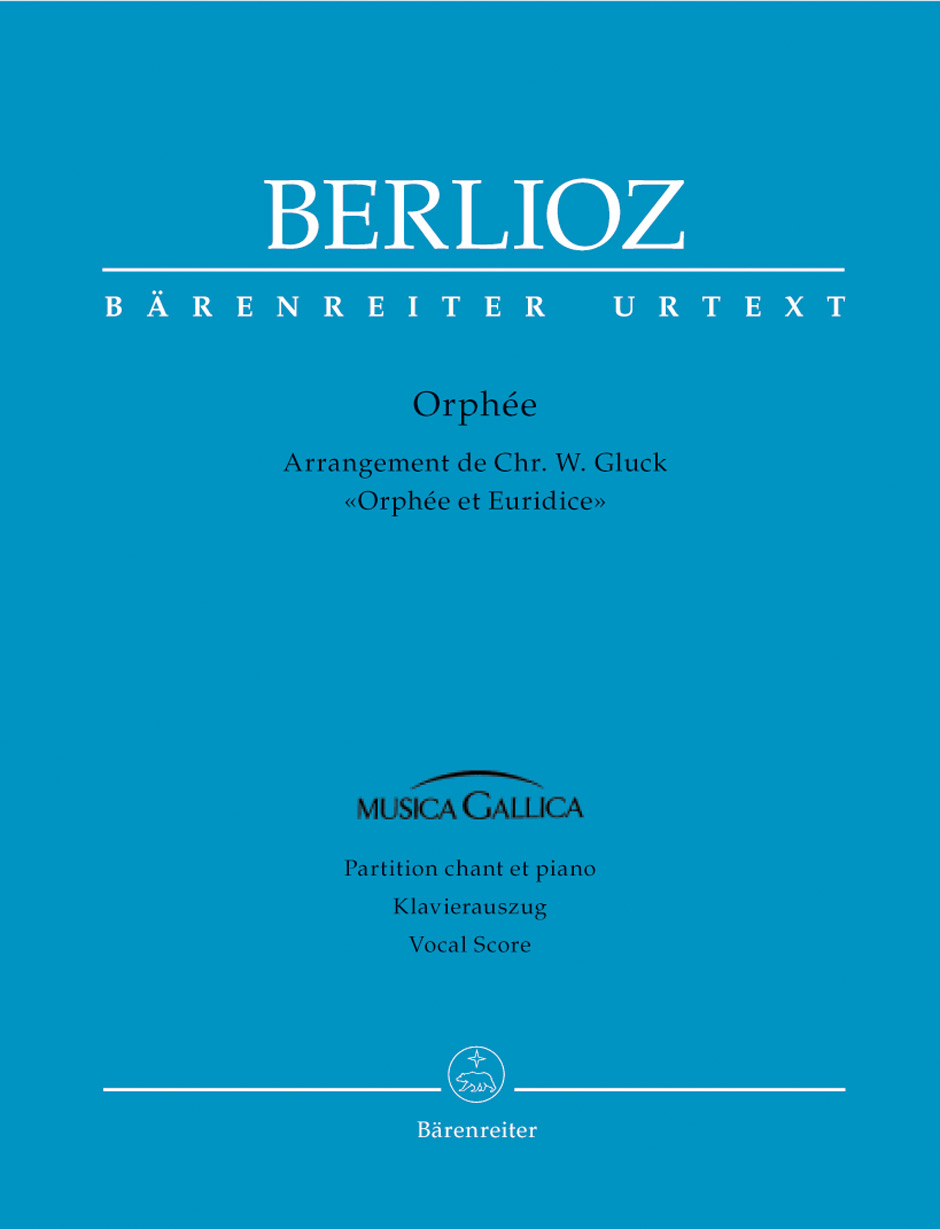 Orphée arrangement of Gluck's Orfeo and Euridice, Vocal and Piano