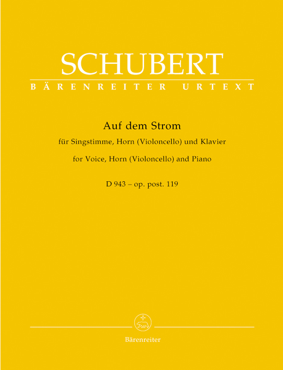 Auf dem Ström, for Voice, Horn (Violoncello) and Piano, High Voice, Horn and Piano, Score. 9790006493296