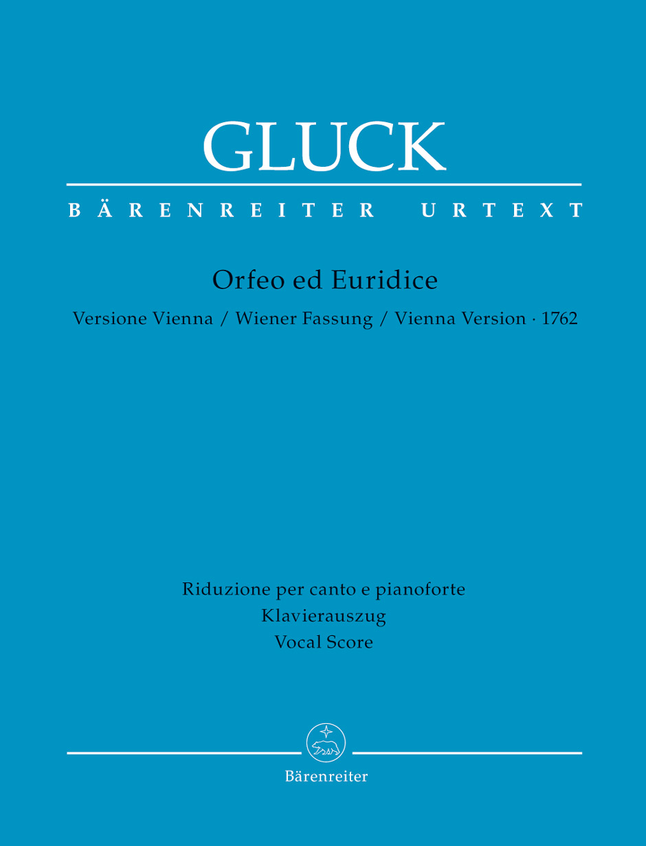 Orfeo ed Euridice (Vienna Version 1762): Azione teatrale per musica in 3 Acts, Piano Reduction. 9790006558735