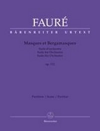 Masques et Bergamasques op. 112: Suite for Orchestra, Score