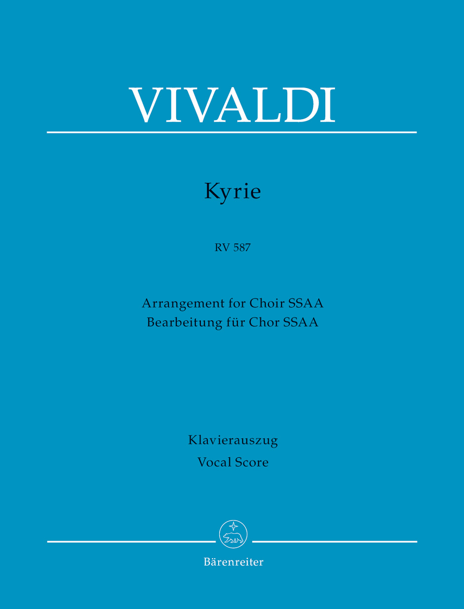 Kyrie RV 587, SSAA and Piano