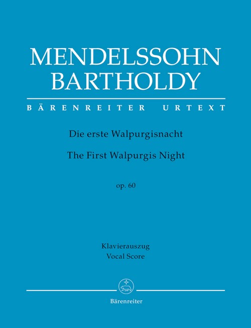 The First Walpurgis Night Op.60: Ballade by Johann Wolfgang von Goethe, Piano Reduction. 9790006534876