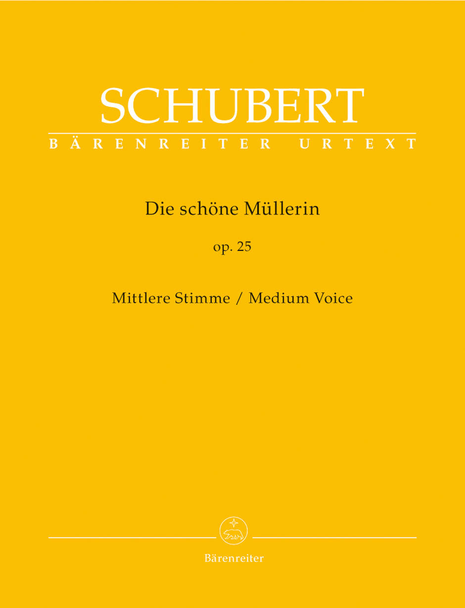 Die schöne Müllerin Op. 25, Medium Voice and Piano