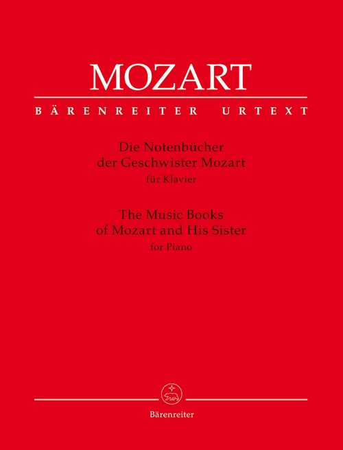 The Music Books o Mozart ad His Sister for Piano