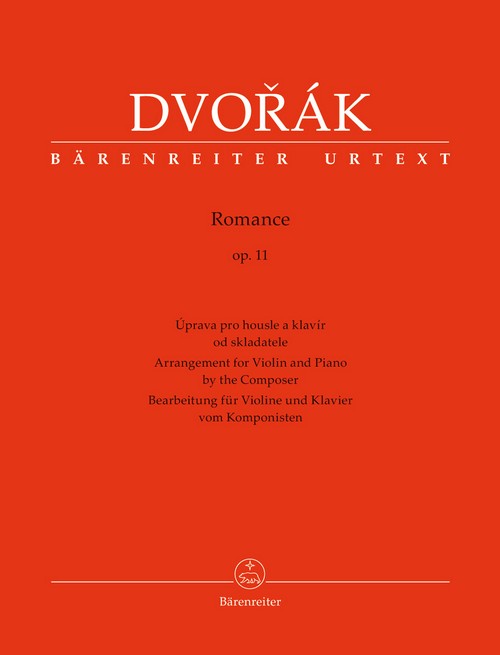 Romance In F Minor For Violin And Piano Op. 11