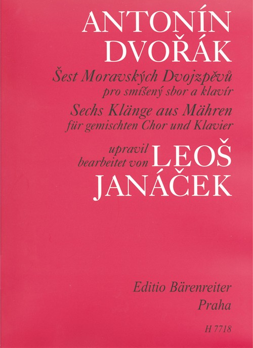 6 Moravian Duets, arranged By Leos Janacek, Mixed Choir, Choral Score