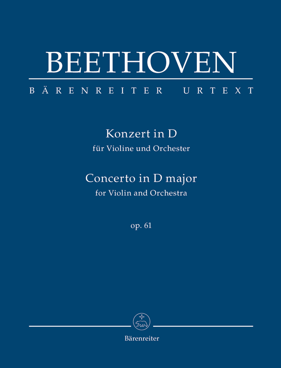 Concerto for Violin In D, Op. 61, Orchestra. 9790006205318