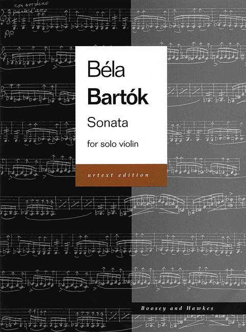 Sonata, urtext edition, for violin. 9790060091834