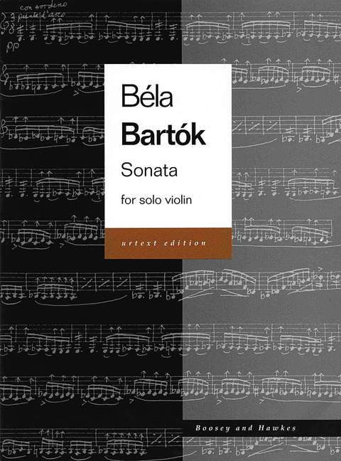 Sonata, urtext edition, for violin