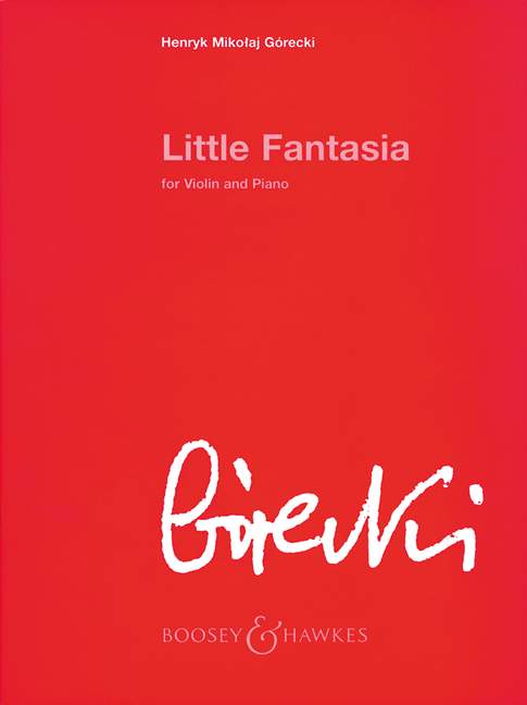 Little Fantasia op. 73, for violin and piano. 9790060108174