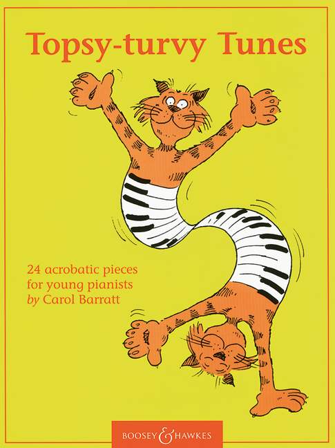 Topsy Turvy Tunes, 24 acrobatic pieces for young pianists