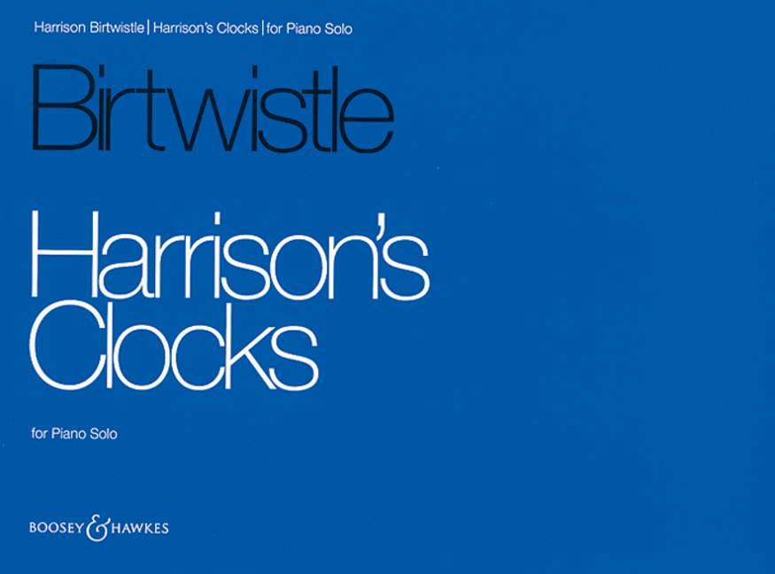Harrison's Clocks, for piano