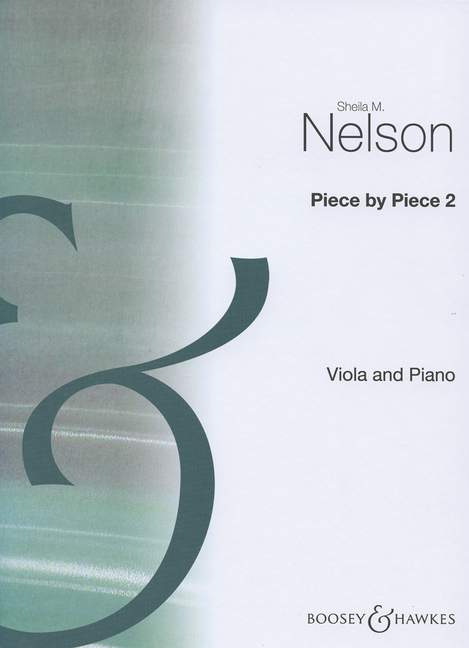 Piece by Piece Vol. 2, Easy grades repertoire for young players, for viola and piano. 9790060092640